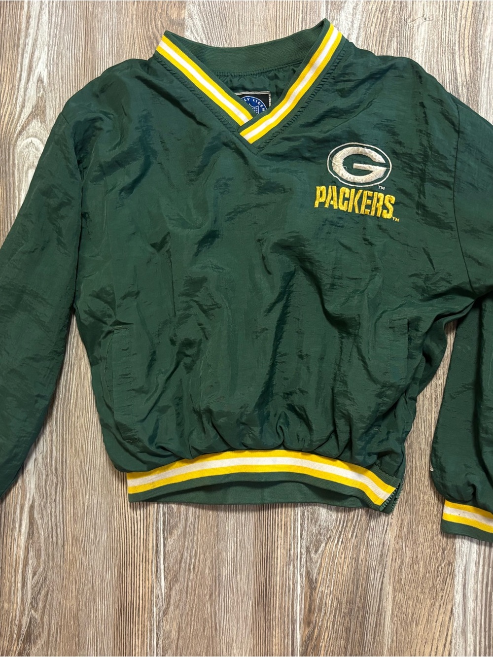 NFL Green & Yellow Green Bay Packers Pullover Jacket